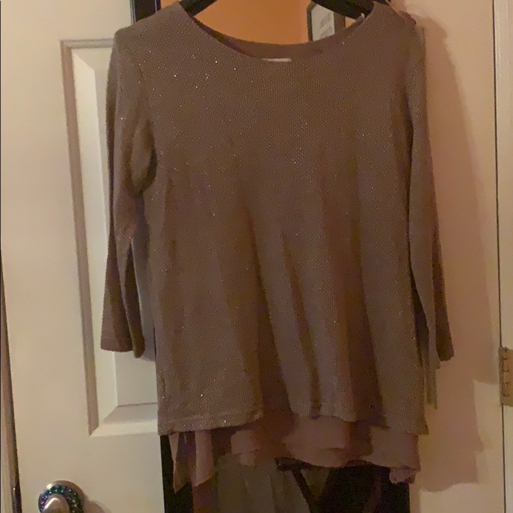 3/4 length blouse